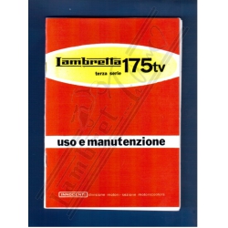 P 38 LIBRETTO USO E MANUTENZIONE 175  III S°ERIE